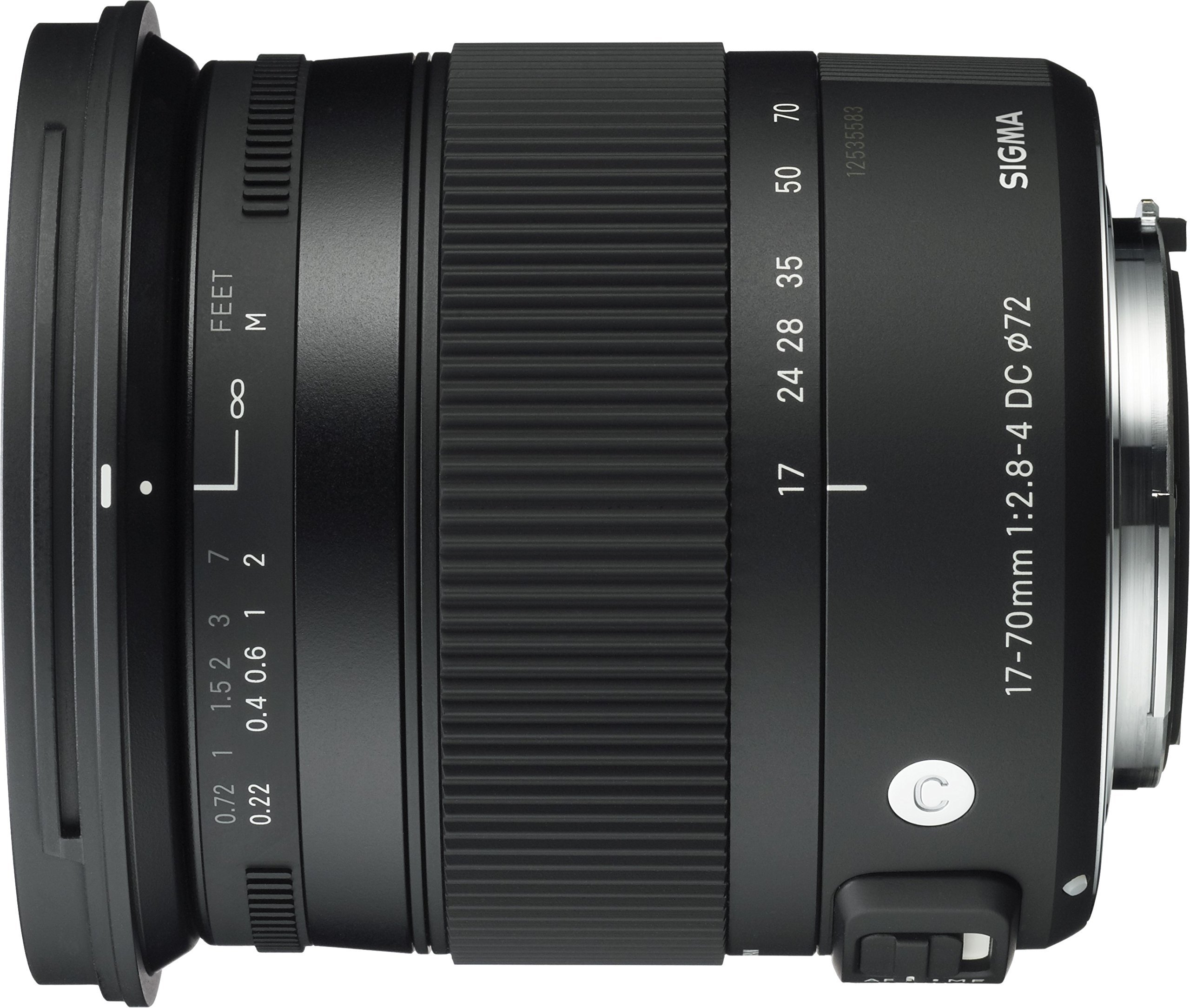 Amazon.com : Sigma 17-70mm F2.8-4 Contemporary DC Macro OS HSM