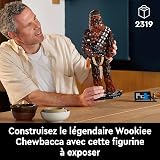 LEGO Star Wars Chewbacca Set, Collectible Wookiee Figure with Bowcaster and Minifigure, Return of the Jedi 40th Anniversary Model Kit for Adults, Father's Day Treat, Gift for Men & Women 75371 - 3