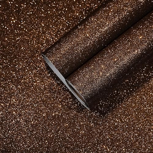 Vista 34 de CHIHUT Papel tapiz de contacto con purpurina plateada de 15.7 x 236 pulgadas, papel tapiz autoadhesivo con purpurina plateada, rollo de papel