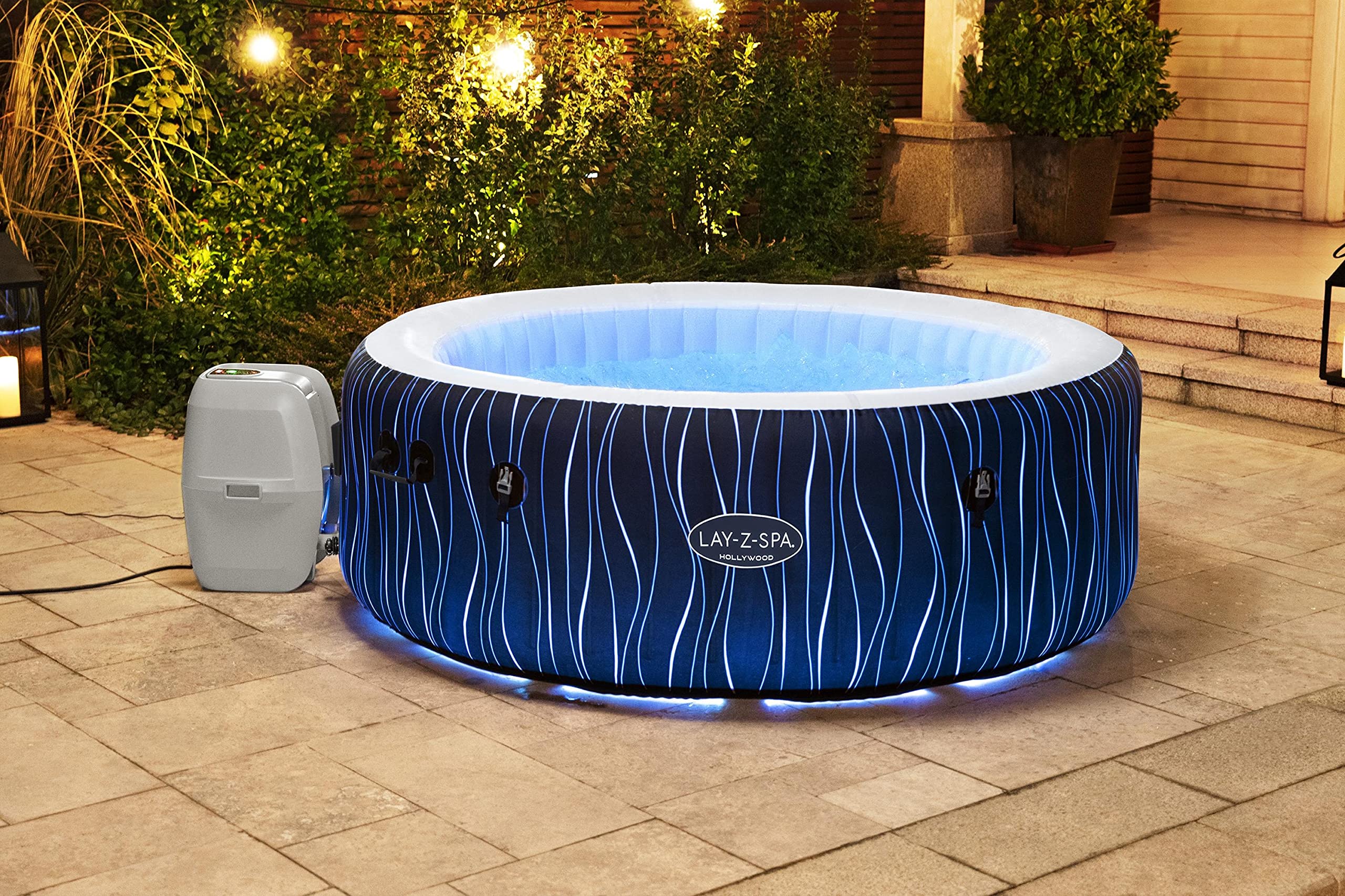 Bestway LAY-Z-SPA® Hollywood Airjet™ 196 x 66 cm, 4-6 personnes