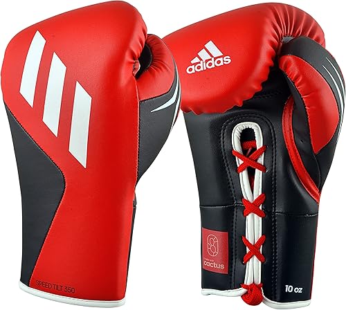 Miniatura 6 de adidas Tilt 350 Pro con cierre de encaje - con nueva tecnología Tilt - para hombres, mujeres, unisex - Boxeo de cuero vegano sostenible. Guantes de