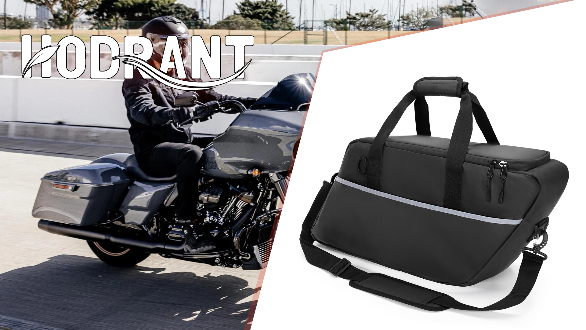 Harley Davidson Accessories HODRANT Waterproof Saddlebag Cooler