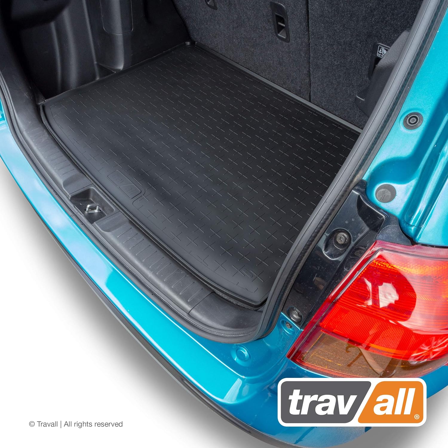 Travall Cargo Mat Liner Compatible with Suzuki Vitara (2015-Current) TBM1146 - All-Weather Cargo Mat Rubber Trunk Mat Liner