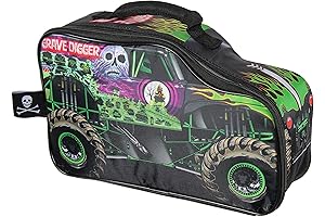 Monster Jam Grave Digger Truck Shaped Insulated Lunch Box