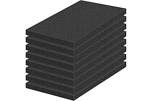 8PCS Polyurethane Packing Foam Sheet
