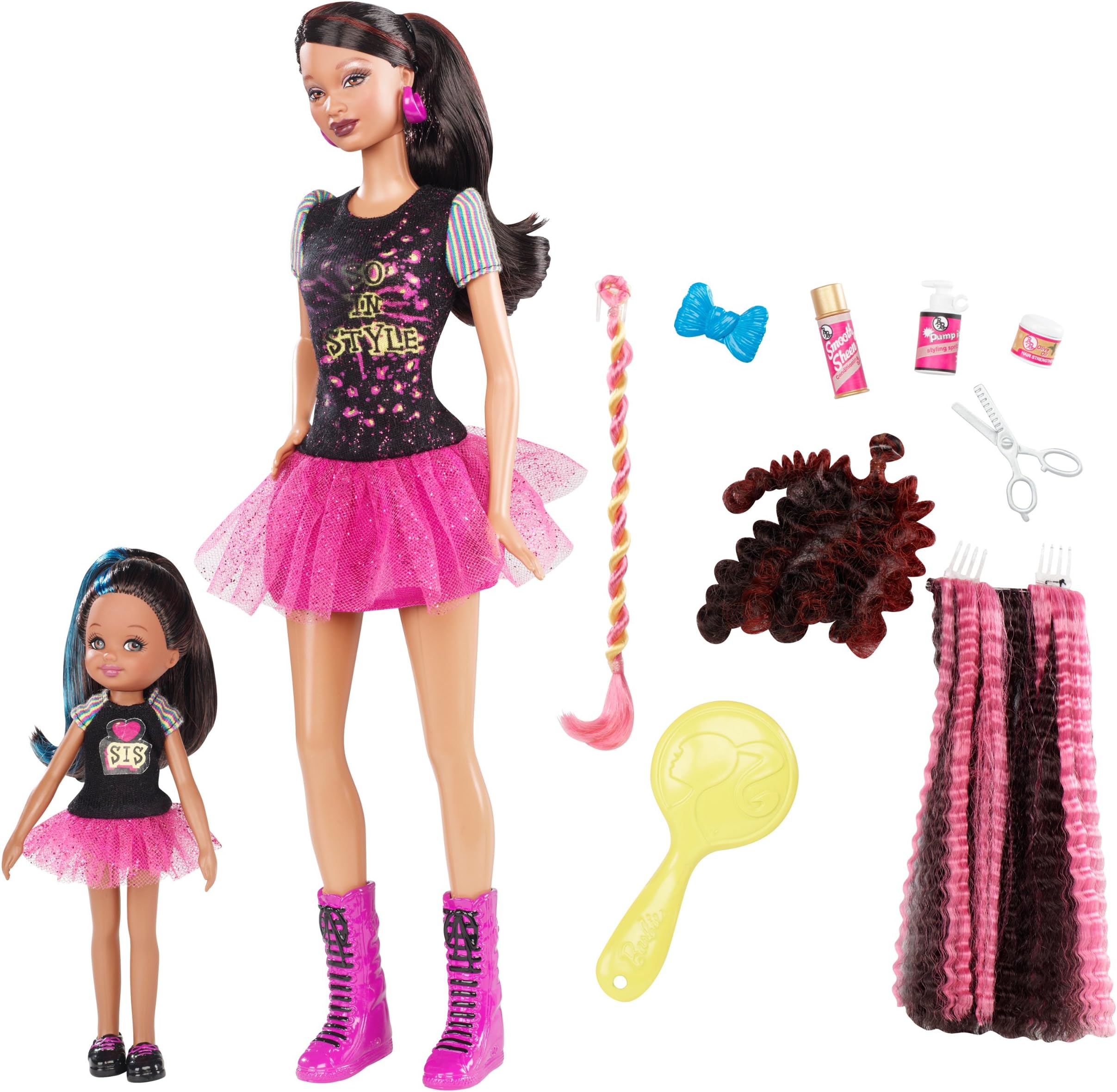 Barbie So In Style Locks Of Looks Trichelle And Janessa Dolls