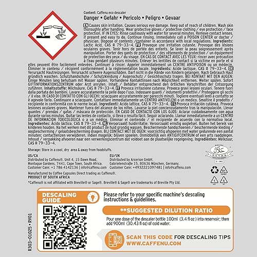 Miniatura 8 de Caffenu Kit de limpieza y descalcificación compatible con máquinas de café DeLonghi