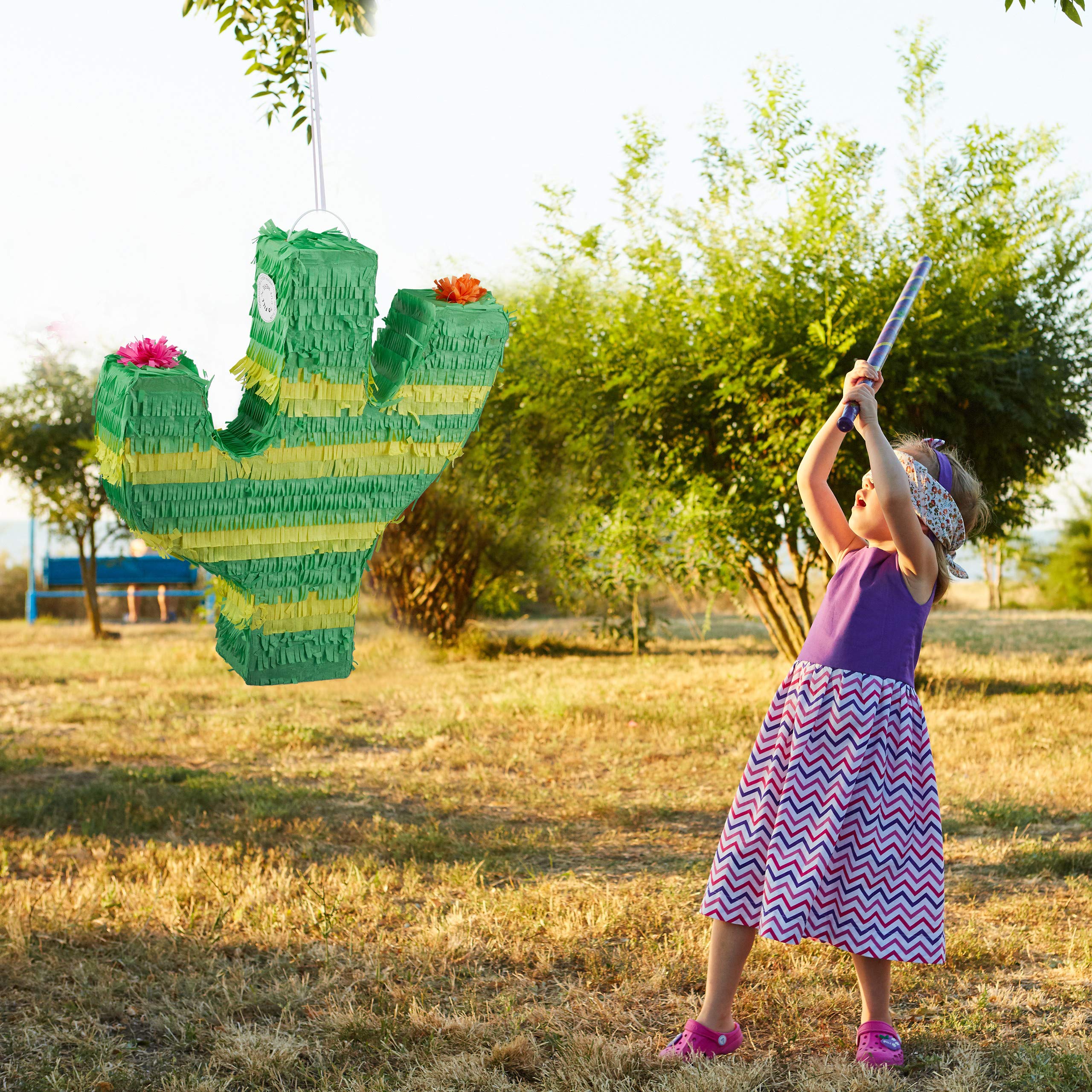 Relaxdays Kaktusy Pinata, do zawieszenia, dla dzieci, chłopców i