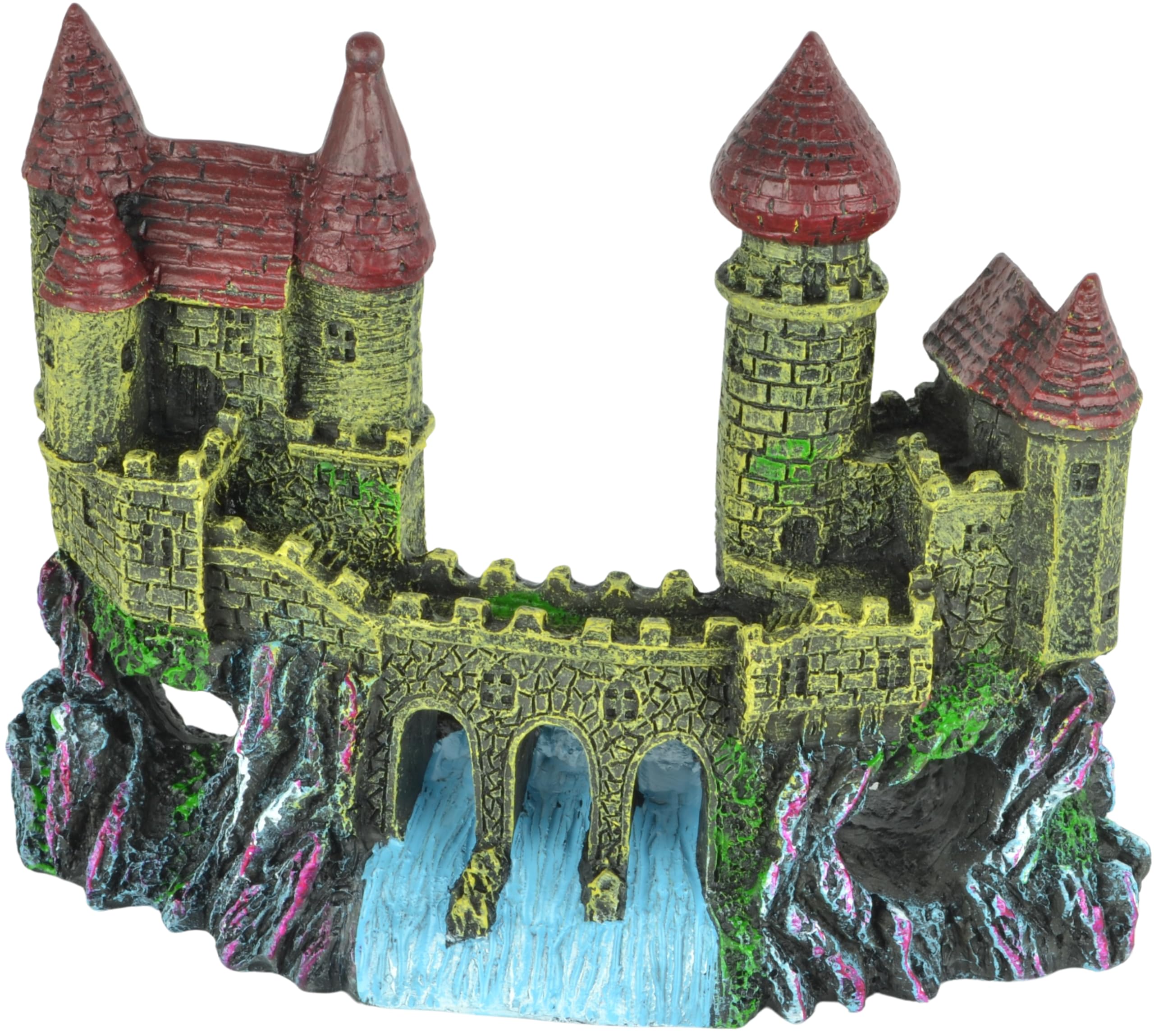 Supa Castle and Bridge Aquarium/Fish Tank Ornament | Realistic See Image