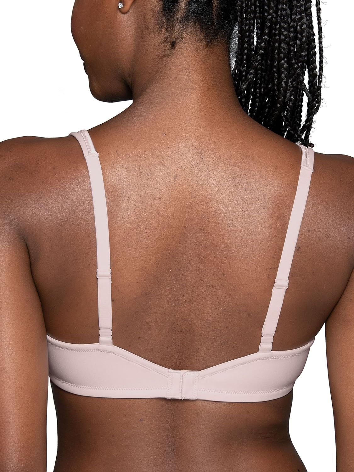 Vanity Fair Womens Bra with 2-Way Convertible Straps, Body Caress Full Coverage, Lightly Lined Cups Up to Dd - Image 3