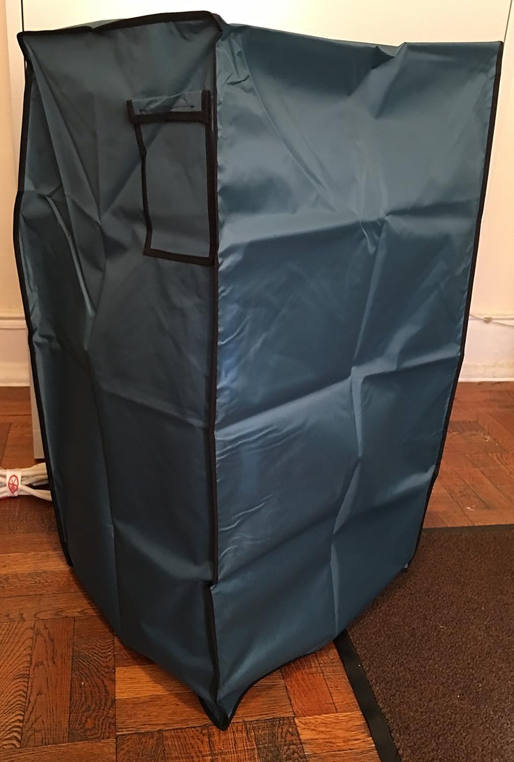 Comp Bind Technology AC Cover Compatible with Whynter ARC-145 Portable Air Conditioner Petroleum Blue Dust Cover with side package to put the remote control Dimensions 19''W x 16''D x 35''H