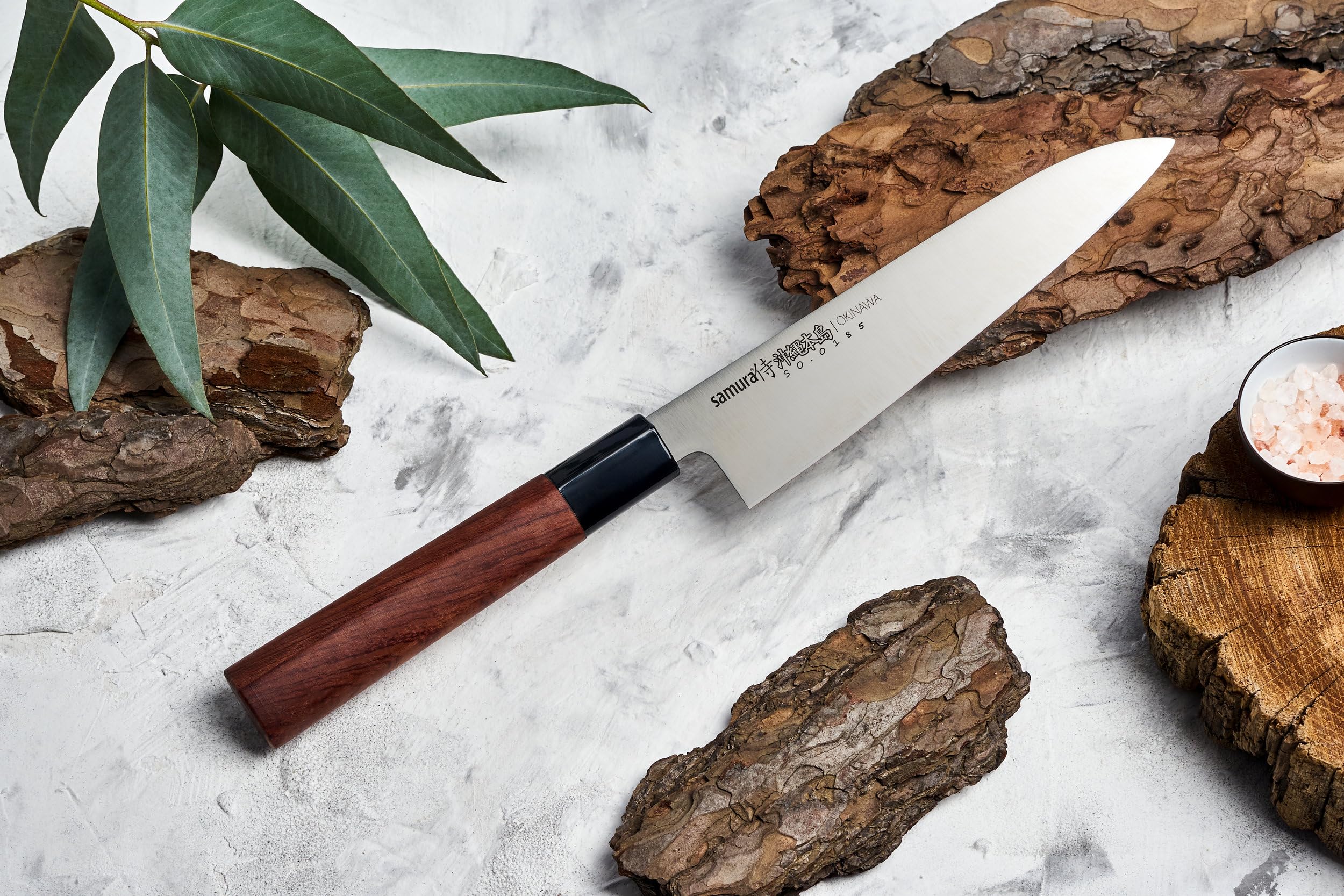 SAMURA Cuchillo Chef Gyuto Okinawa