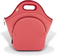 Vista 20 de Nordic By Nature Lonchera de neopreno para mujer y lonchera para niños, bolsa de almuerzo aislada, reutilizable, lavable, gruesa, duradera
