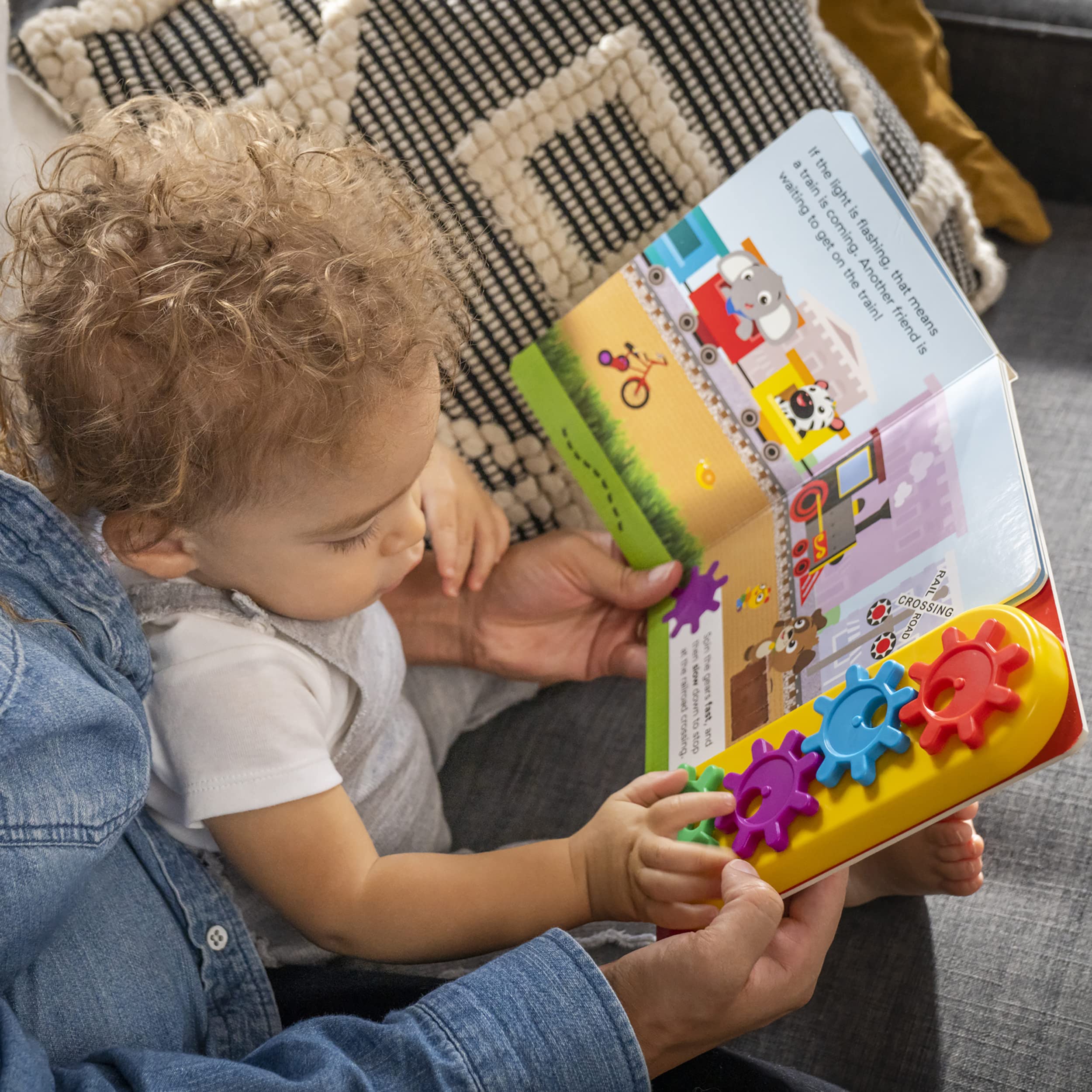 Baby Einstein - Let's Ride a Train! - A STEM Gear Sound Book - PI Kids - Image 5