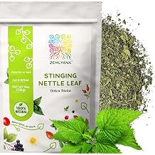 Stinging Nettle Leaf Tea 8oz - Cut & Sifted Natural Urtica Diotica Herb - Dried Wild Nettles Leaves Loose Bulk