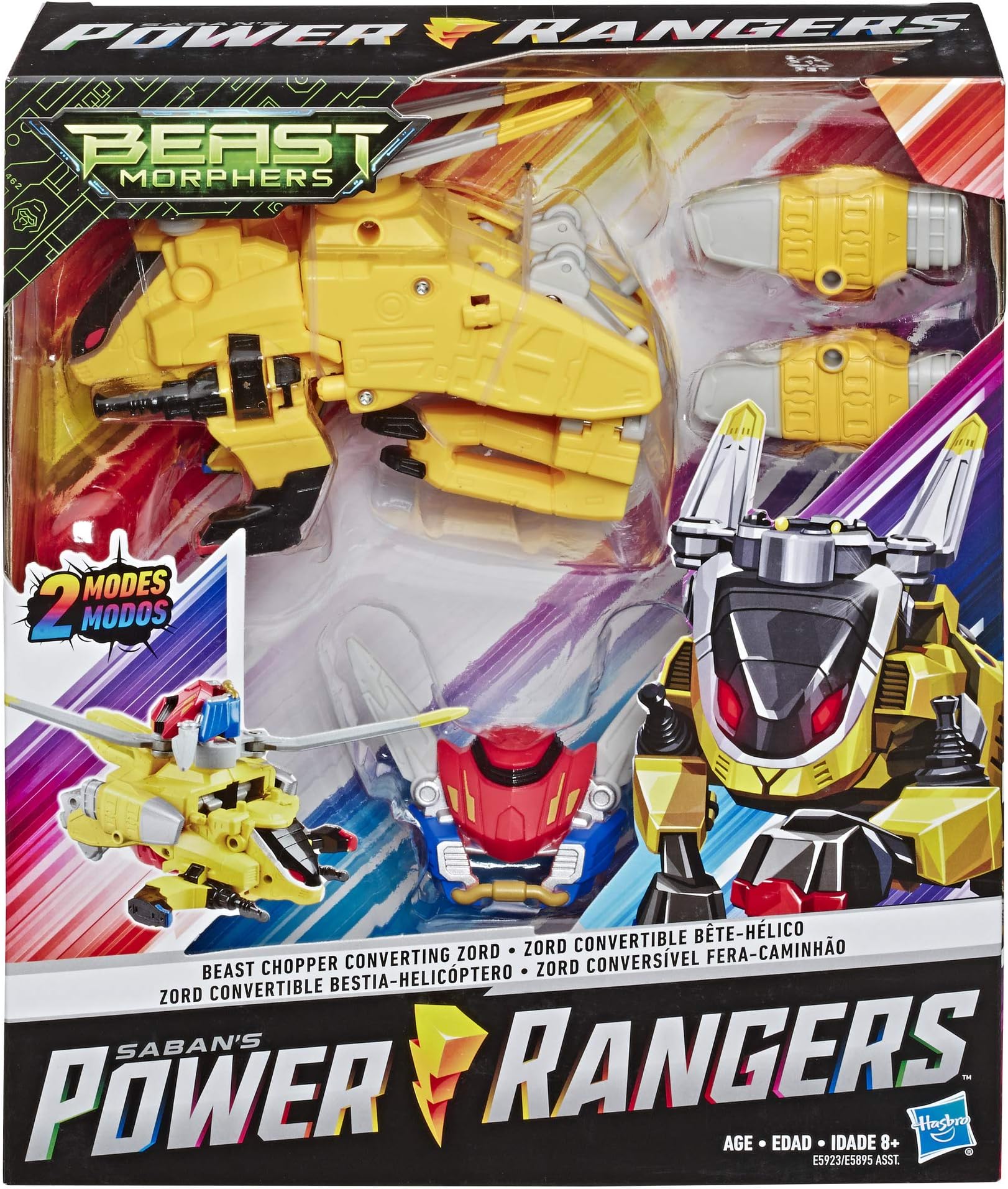 Power Rangers PRG BMR Beast Chopper CONVERTING Zord