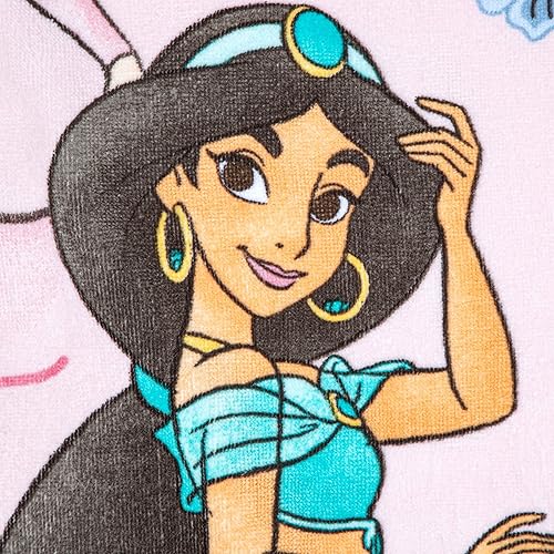 Miniatura 4 de Jay Franco Disney Princess Charming - Toalla para baño/piscina/playa con diseño de Cenicienta, Bella, Jasmine y Aurora - Algodón súper suave