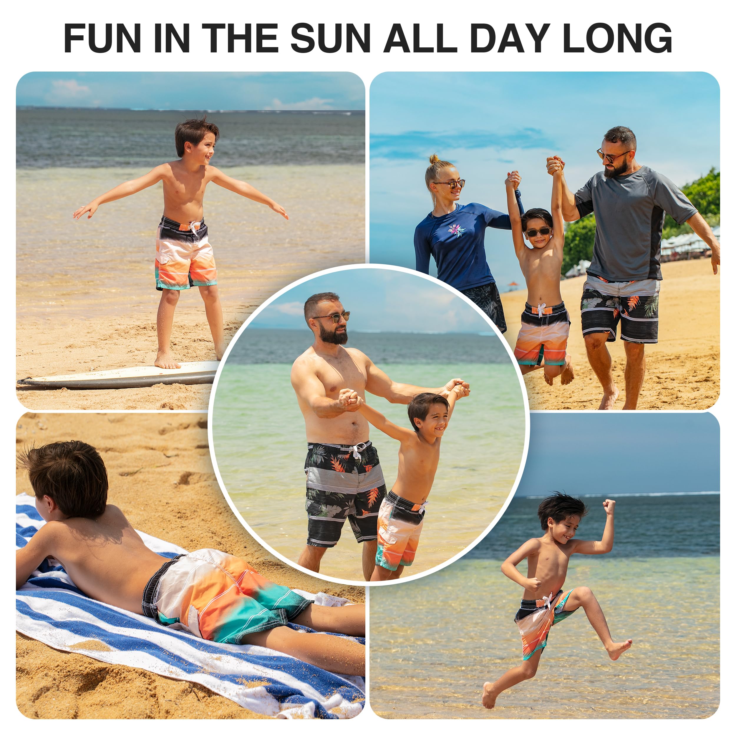 Kanu Surf Costume a Pantaloncino Bambini e Ragazzi