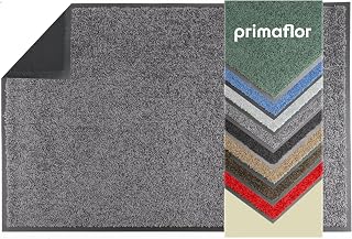 Primaflor Schmutzfangmatte | 60x90cm | Dunkelgrau | 100 % Polyamid-Tuft, 6 mm stark, Eco-Gummi-Rücken, für Eingang, Flur, Büro, Feuchtraum und Messe