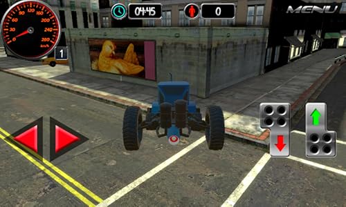 Drive Jet Blue Tracktor