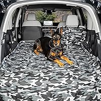 Vista 11 de 4Knines Forro de carga dividido para SUV – para perros y mascotas, resistente, impermeable, tapete para maletero y cubierta de carga – Compatible