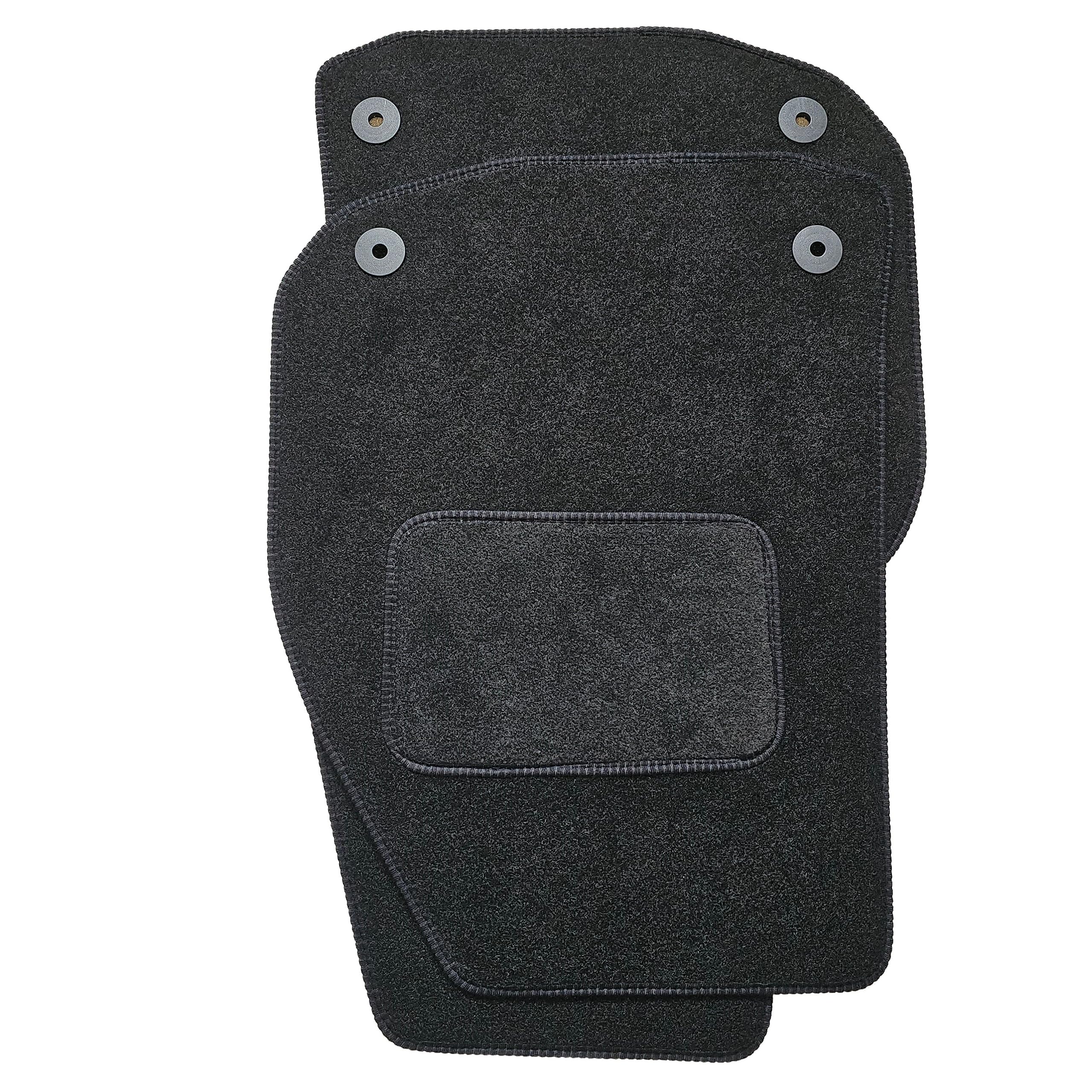 Set di tappetini auto su misura compatibili/di ricambio per Saab 9-5 tappetini in velluto, con battitacco antiscivolo