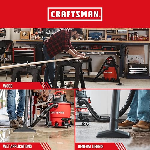 Miniatura 4 de CRAFTSMAN CMXZVBE38779 Filtros de vacío de repuesto para aspiradora de uso general y aplicación húmeda, para la mayoría de aspiradoras CRAFTSMAN