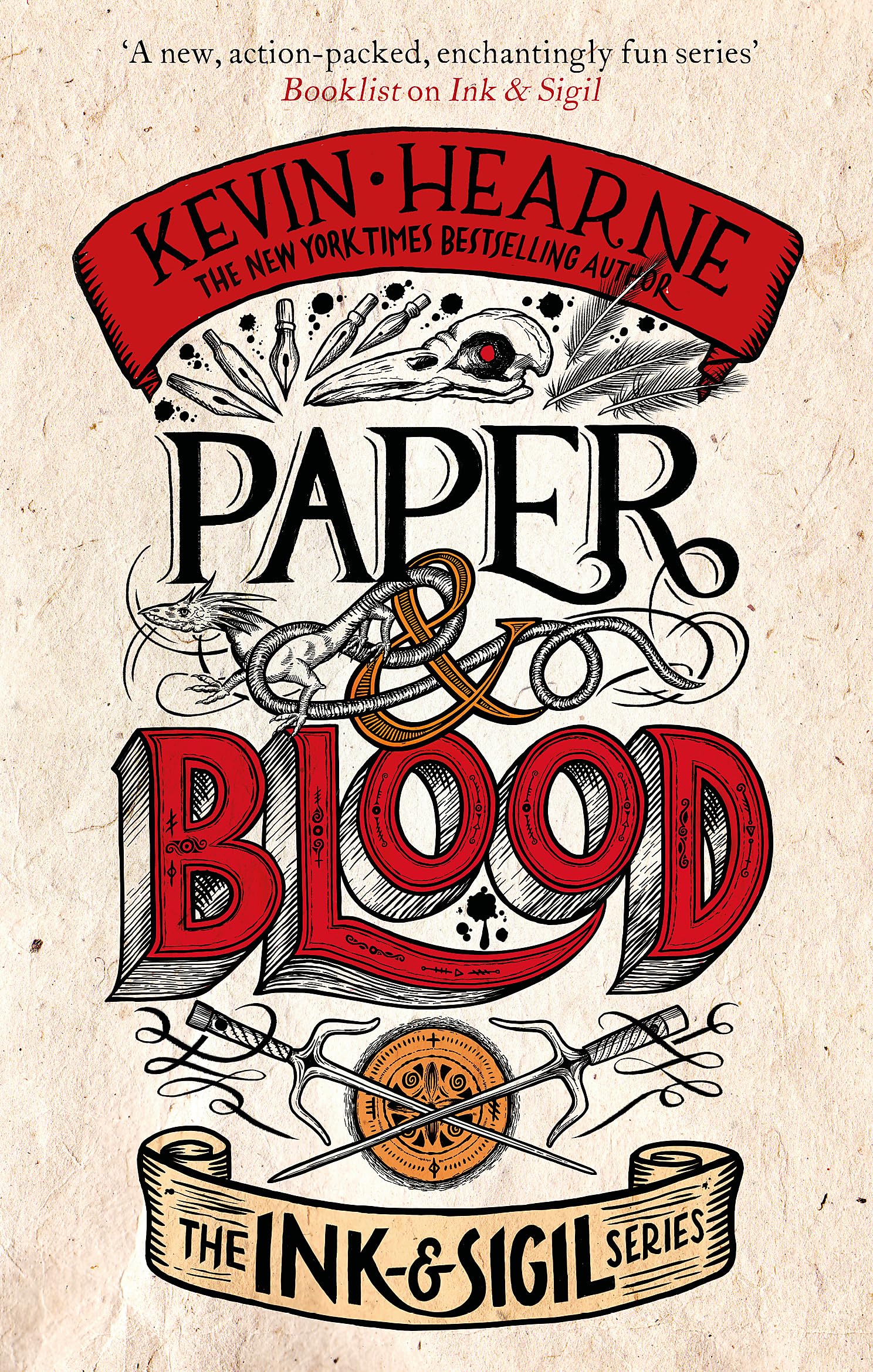 Paper  Blood by Kevin Hearne PAPERBACK 9780356515243