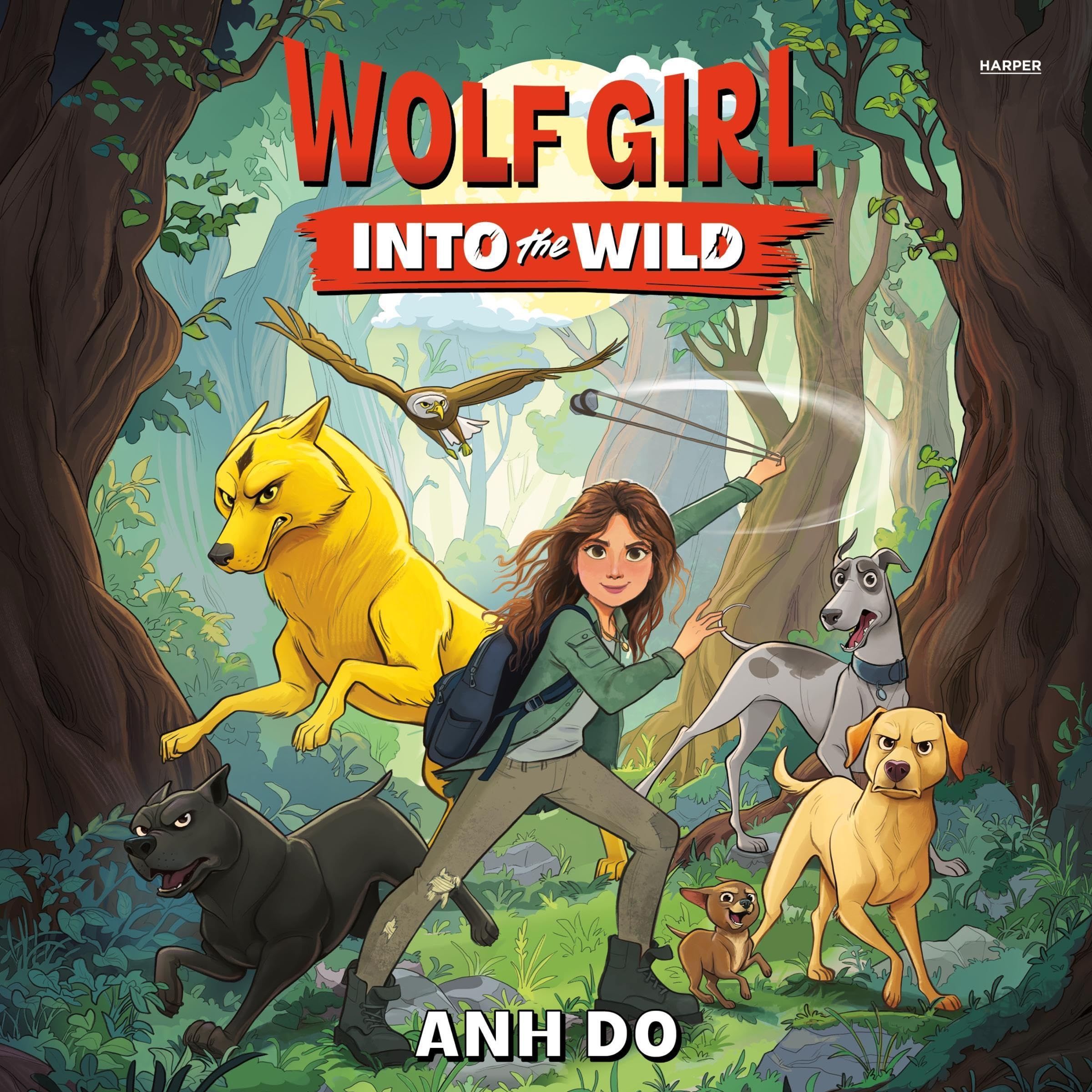 Cover art for Wolf Girl #1: Into the Wild