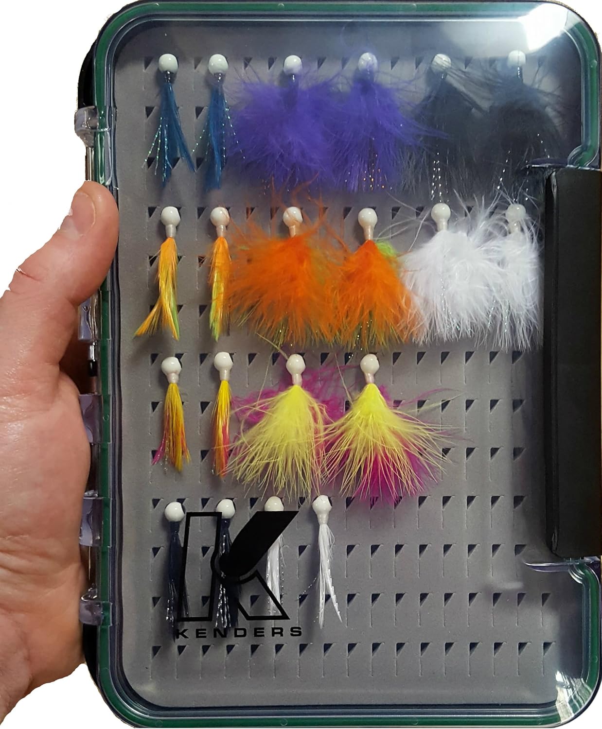 Feather/Marabou Tungsten Round Heads