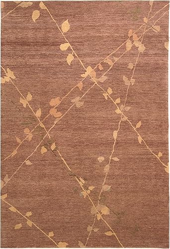 MARTHA STEWART x SAFAVIEH MSR5536C - Alfombra de lana con enrejado surtido de 8 pies 6 pulgadas x 11 pies 6 pulgadas