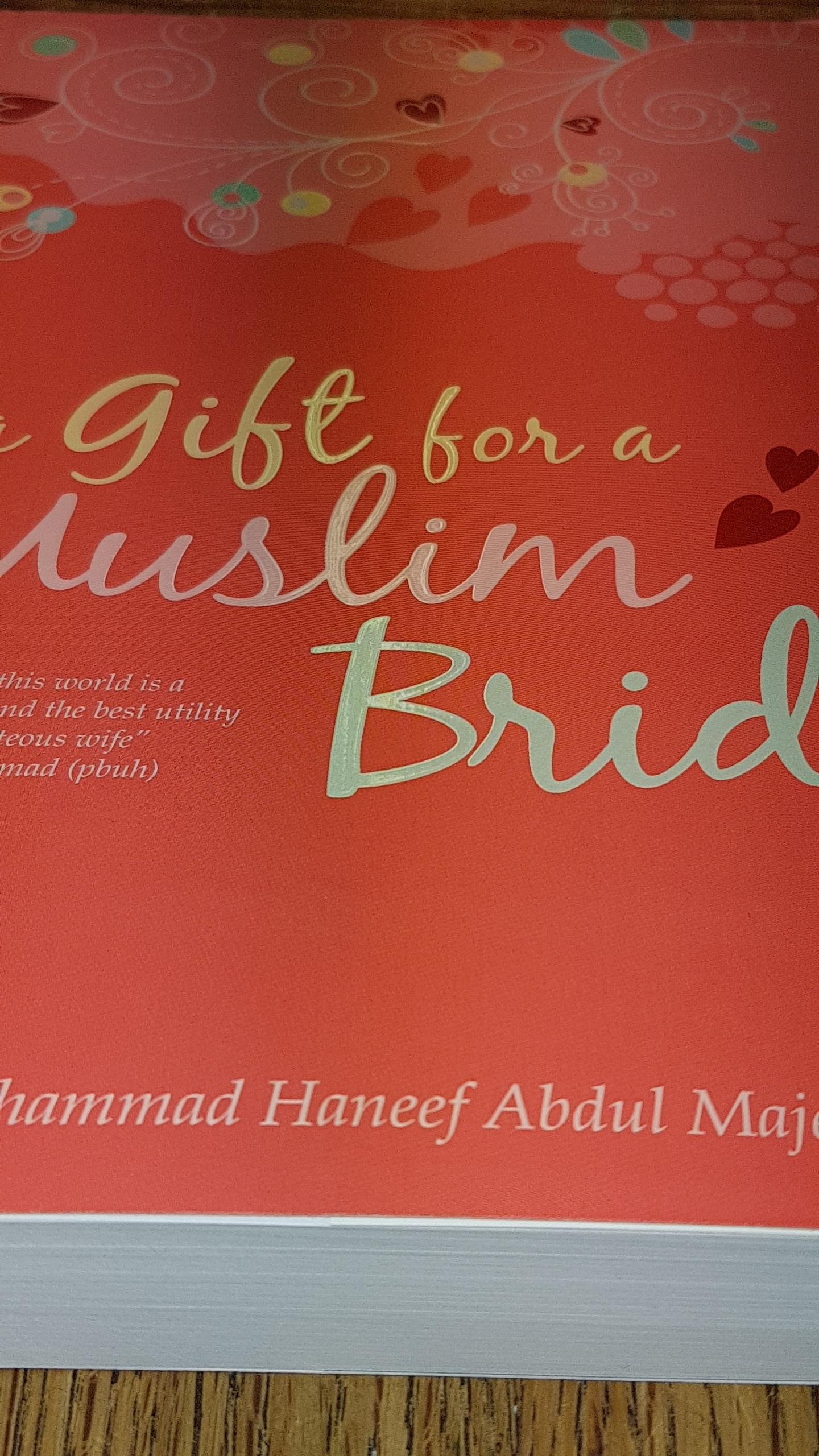 A Gift for a Muslim Bride