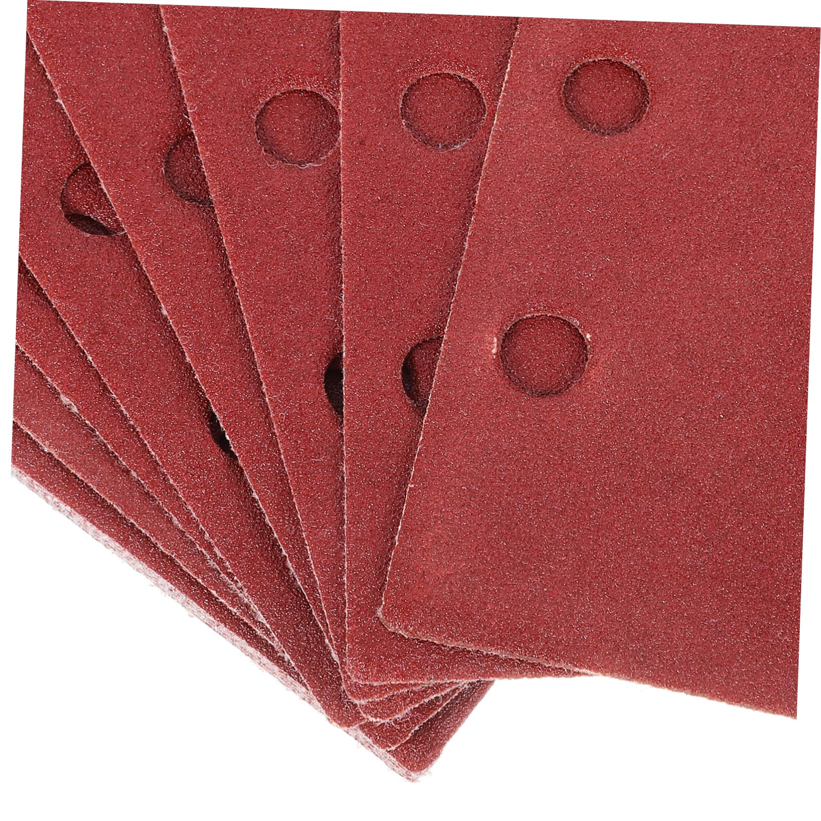 SOLUSTRE Carta Abrasiva per Levigatrice, 100 Pezzi, Finitura Fine, Supporto Floccato per Plastica e Metallo, per Ristrutturazioni Domestiche e Lavorazione Meccanica