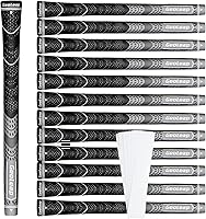 Vista 17 de Geoleap Golf Grips Set of 13- Grips with Tapes and Grips with All Repair Kits for Choice,Hybrid Golf Club Grips All Weather Contral, High Feedback &