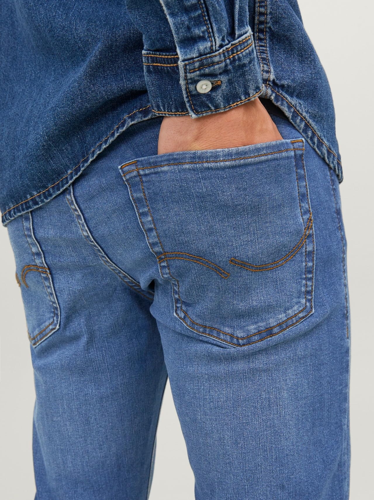 JACK & JONES Jean Slim JJIGLENN Jjoriginal SQ 223 Jean Slim