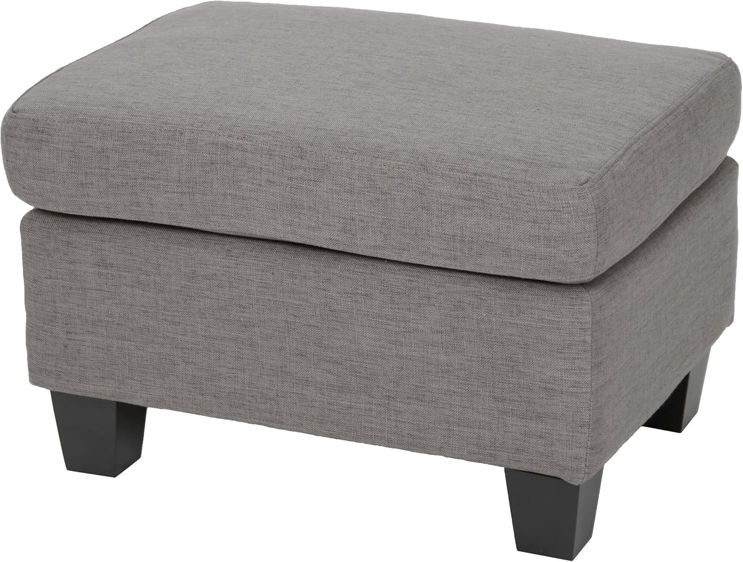 Christopher Knight Home Rosella Fabric Ottoman, Ash Grey : Home & Kitchen