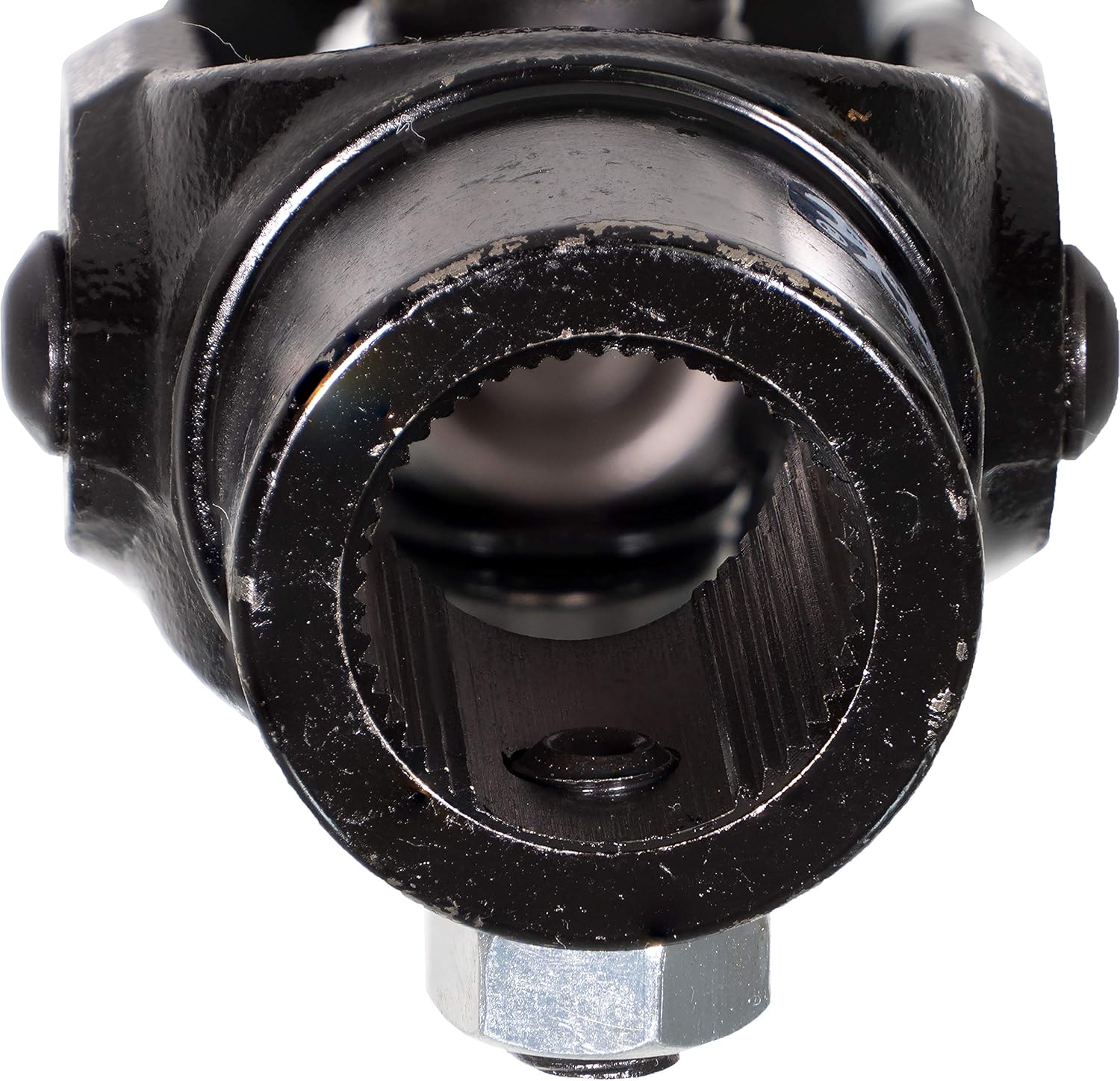 APDTY 141589 Universal Steering Shaft U-Joint 3/4" Splined Bore on Each End with 36 Tooth Spline