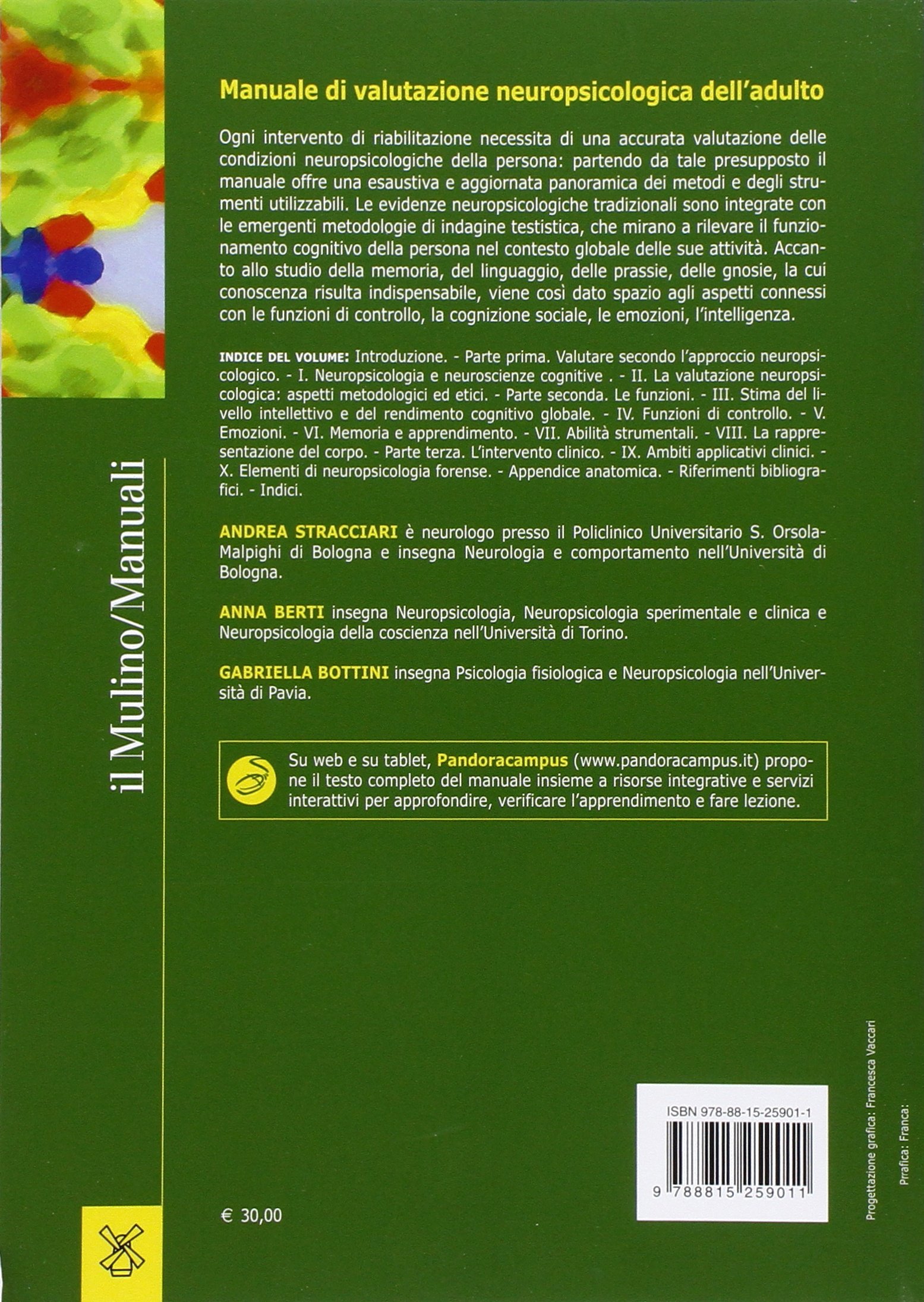 Manuale di valutazione neuropsicologica dell'adulto