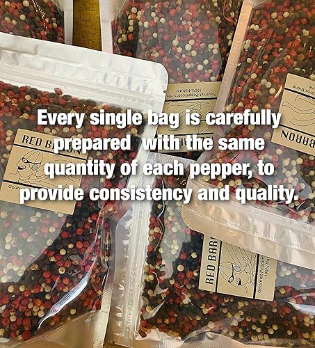 Miniatura 7 de Recambio de sal marina real del Caribe prémium para molinillo y mezcla de pimienta gourmet Red Baron para molinillo, orgánica, 100% natural, apta