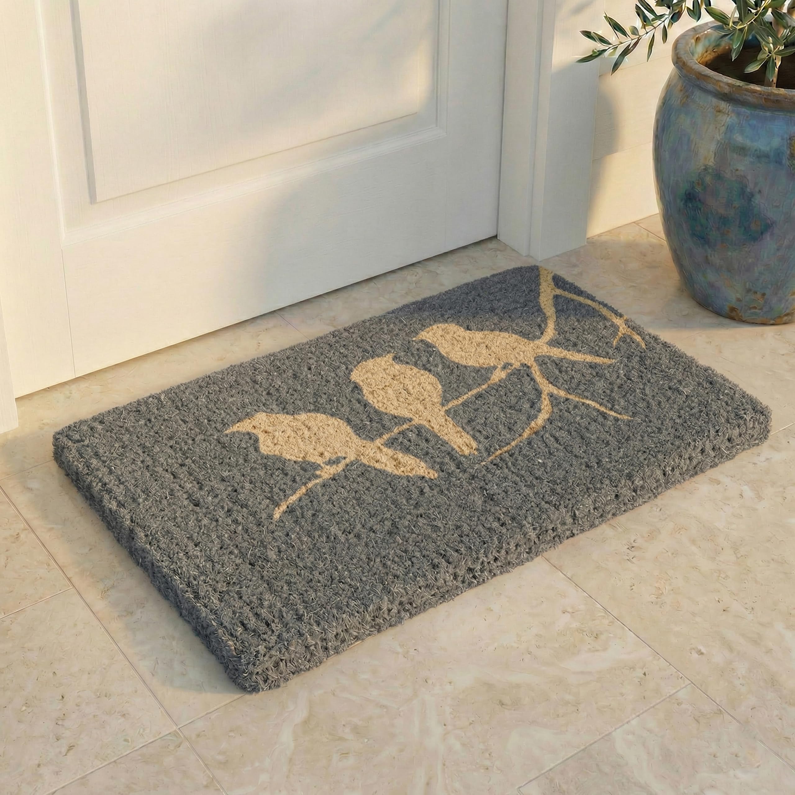 Amazon.com: Fab Habitat Extra Thick Doormat - Handwoven, Durable