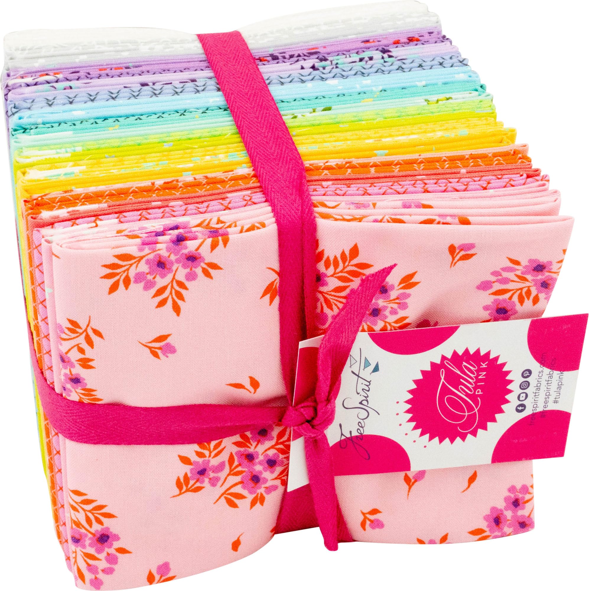 Freespirit Fabrics Assorted Tula Pink True Colors 28 Fat Quarters