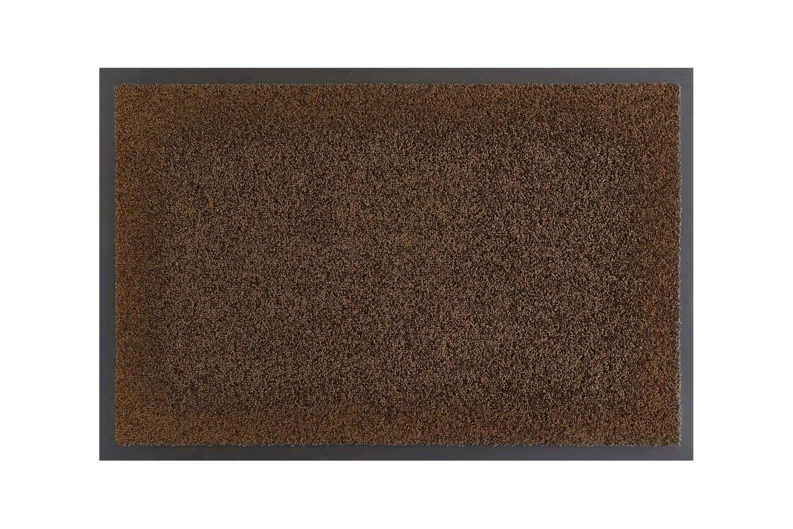 andiamo Verdi Paillasson Anti-salissures pour l'entrée de la Maison - Idéal comme paillasson intérieur ou comme paillasson dans l'extérieur Couvert - 80 x 120 cm - Marron 2