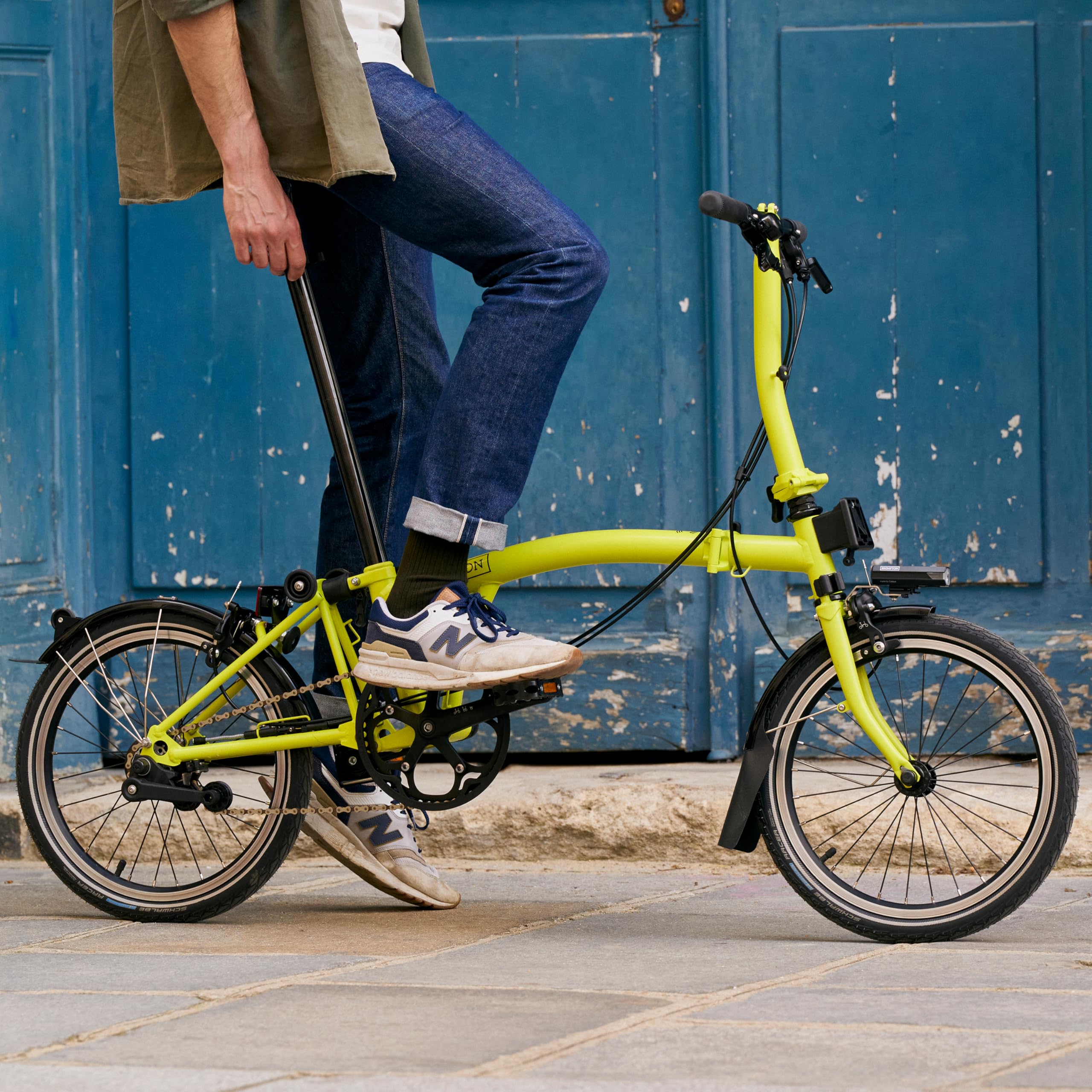 Folding Bike For Adults Brompton C Line Folding Bike 6-Speed