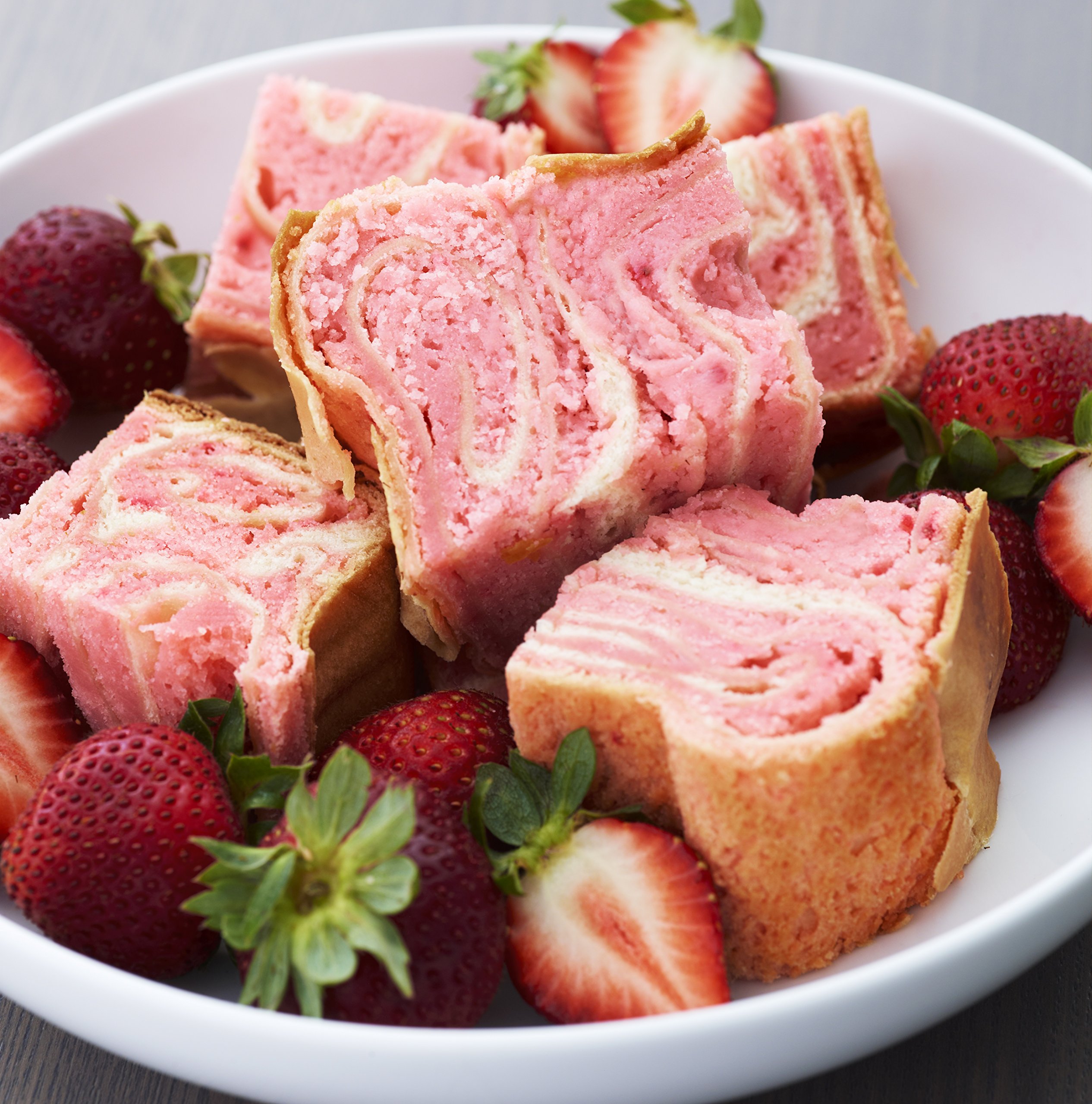 Strawberry Hill's Hand Rolled, Old World Strawberry Cream Cheese Povitica (Poh-Va-Teet-Sa)