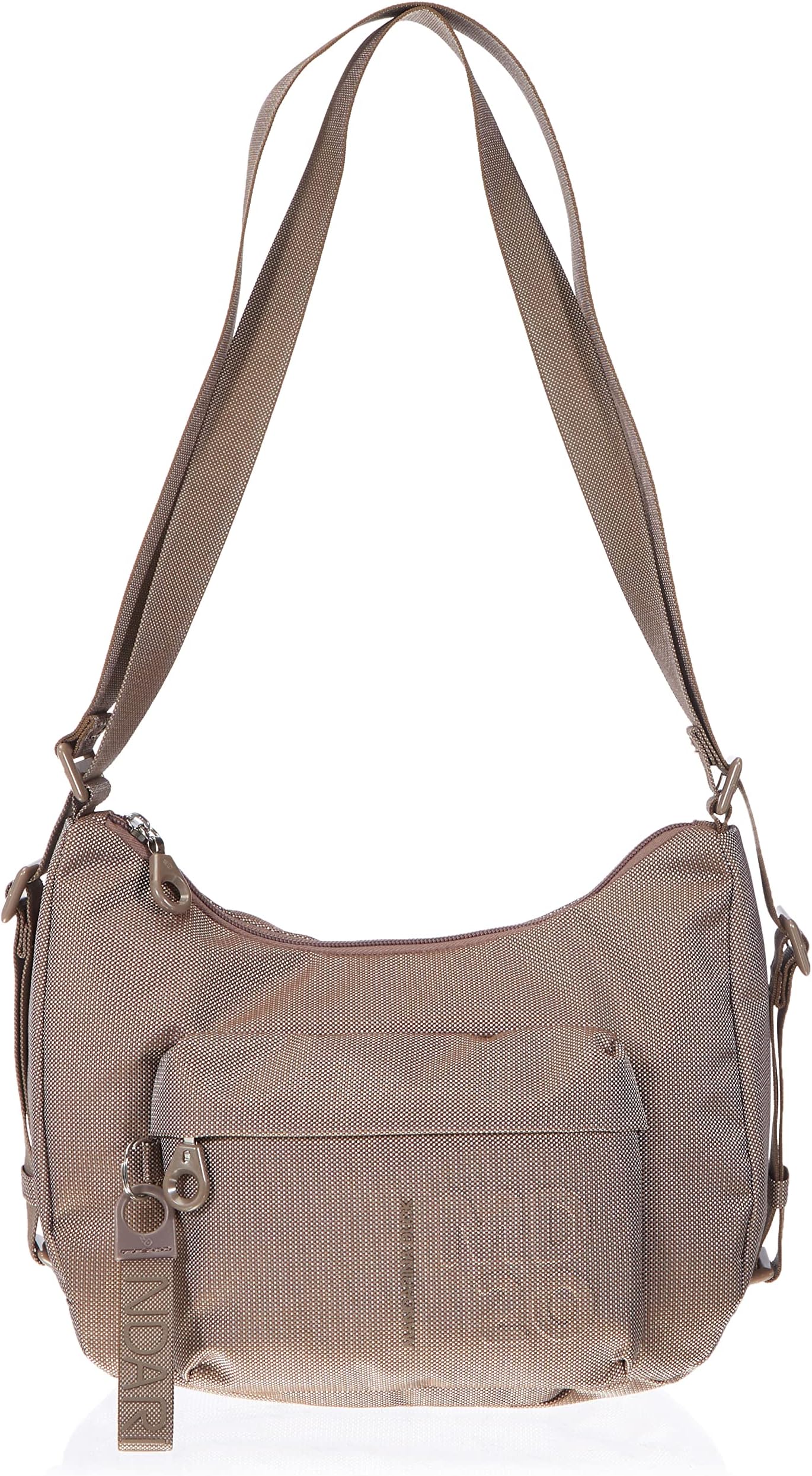 Mandarina DuckWomen's Hobo/Backpack MD20 Crossover/Taupe, Taupe26, Taglia Unica