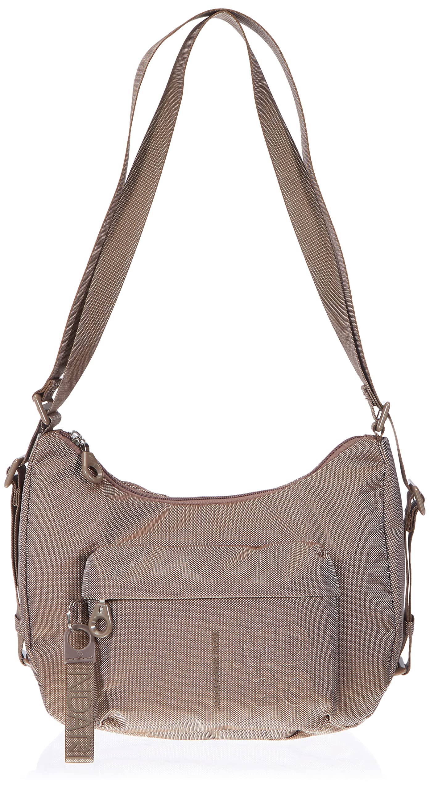 Mandarina DuckWomen's Hobo/Backpack MD20 Crossover/Taupe, Taupe26, Taglia Unica