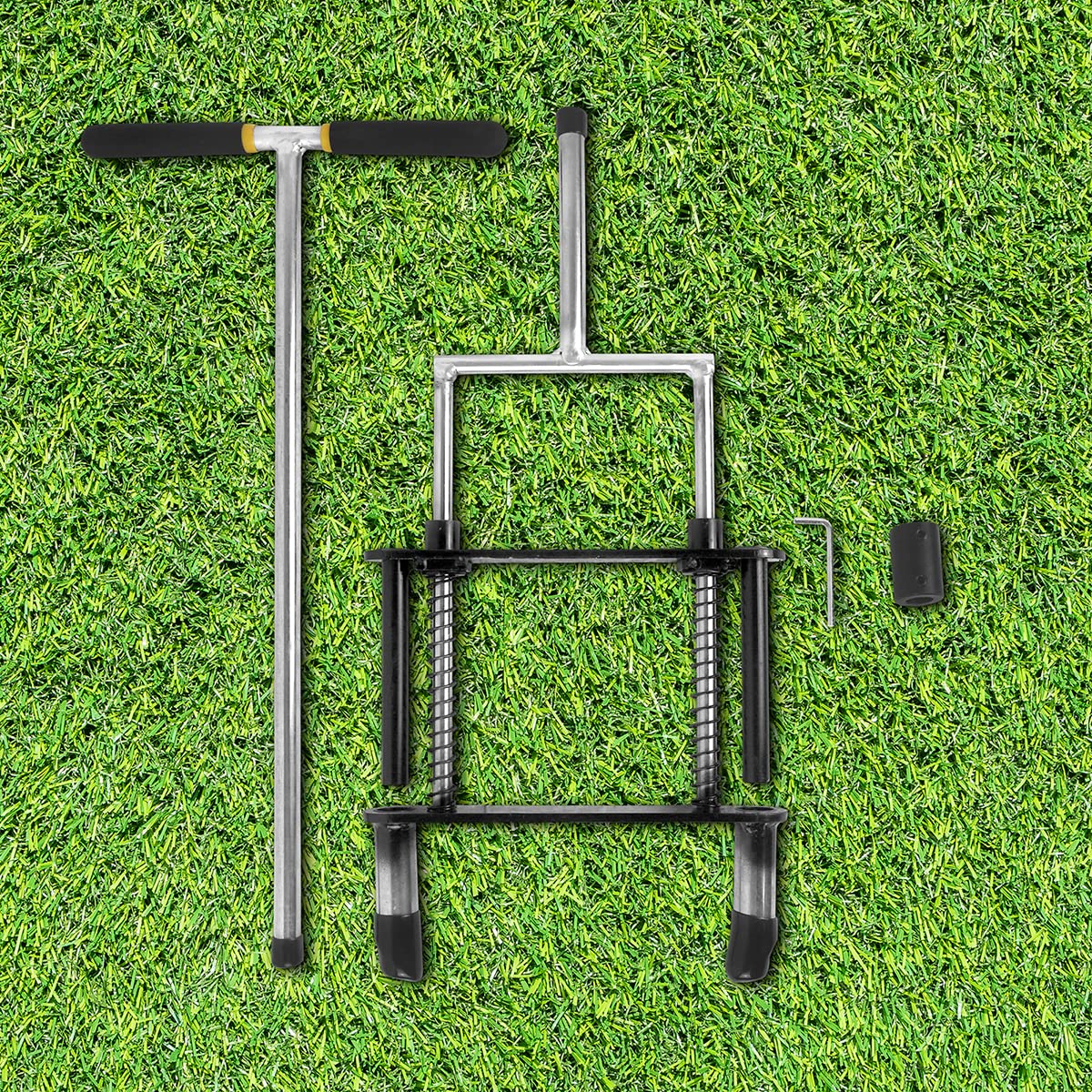 Buy THOMATT Manual Lawn Aerator, Aerator Lawn Tool with Soil Clearing