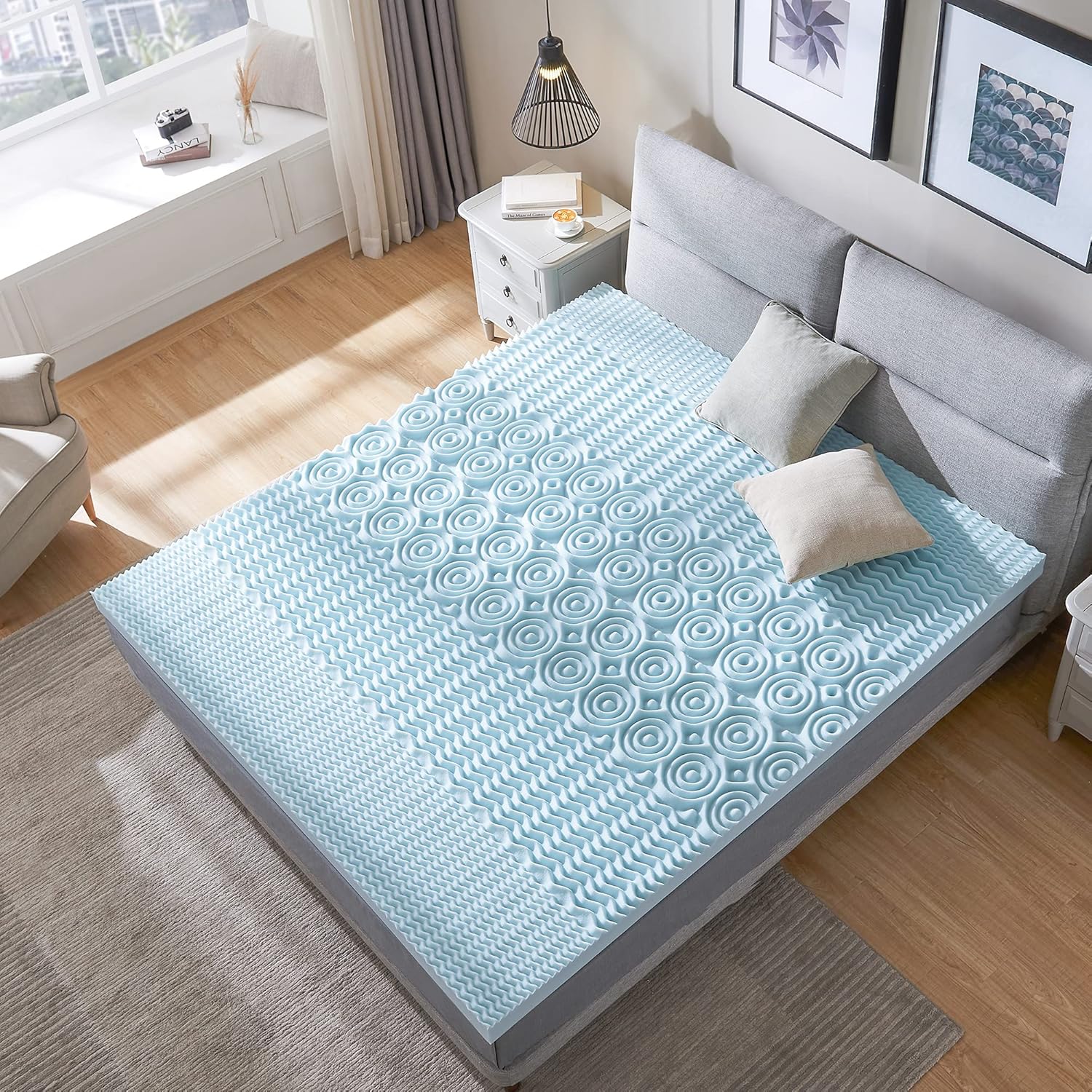 Buy Recci 2 5 Inch 5 Zone Mattress Topper King Online In Turkey B095kn72pc Buy Recci 2 5 Inch 5 Zone Mattress Topper King Online In Turkey B095kn72pc