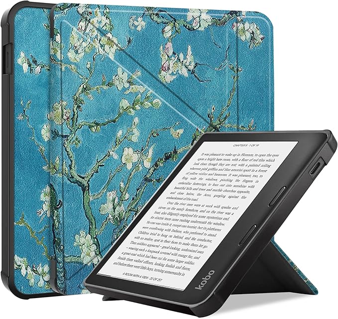 Split Folio Afneembare Beschermhoes voor 7 Kobo Libra Kleur 2024