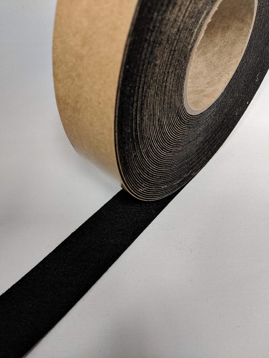J.V. Converting FELT-06/BLK1.5x75 ft Polyester Felt Tape, Black - 1 roll